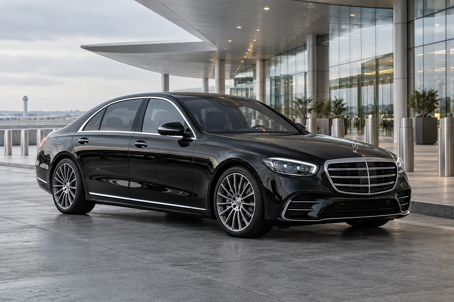 Las Vegas Airport to St. George. A Private Luxury Transfer. illustrative luxury airport transportation concept